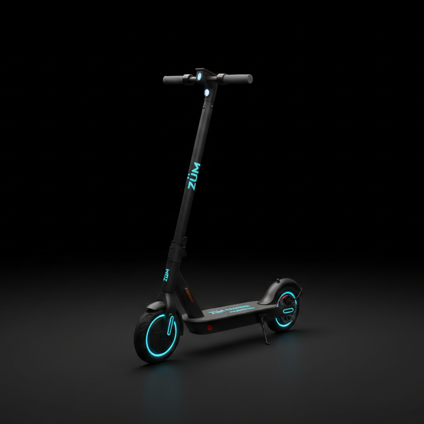 ZÜM X-1: Ultra-Sleek Smart Electric Scooter