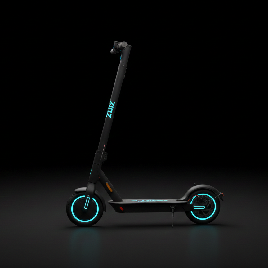 ZÜM X-1: Ultra-Sleek Smart Electric Scooter